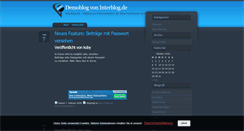 Desktop Screenshot of demo.interblog.de